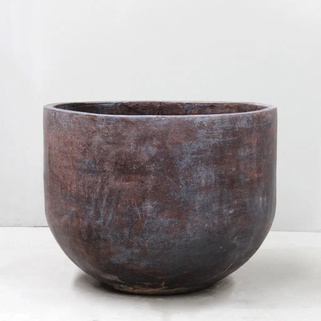Copper Wide U Pot Large - Bay Road Nursery