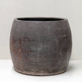 Copper Barrel Pot - Bay Road Nursery