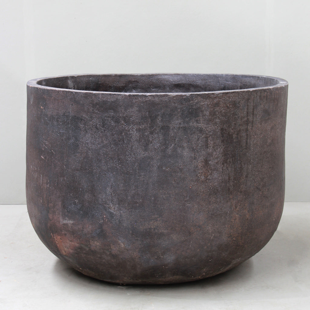 Copper Wide U Pot Extra Large - Bay Road Nursery
